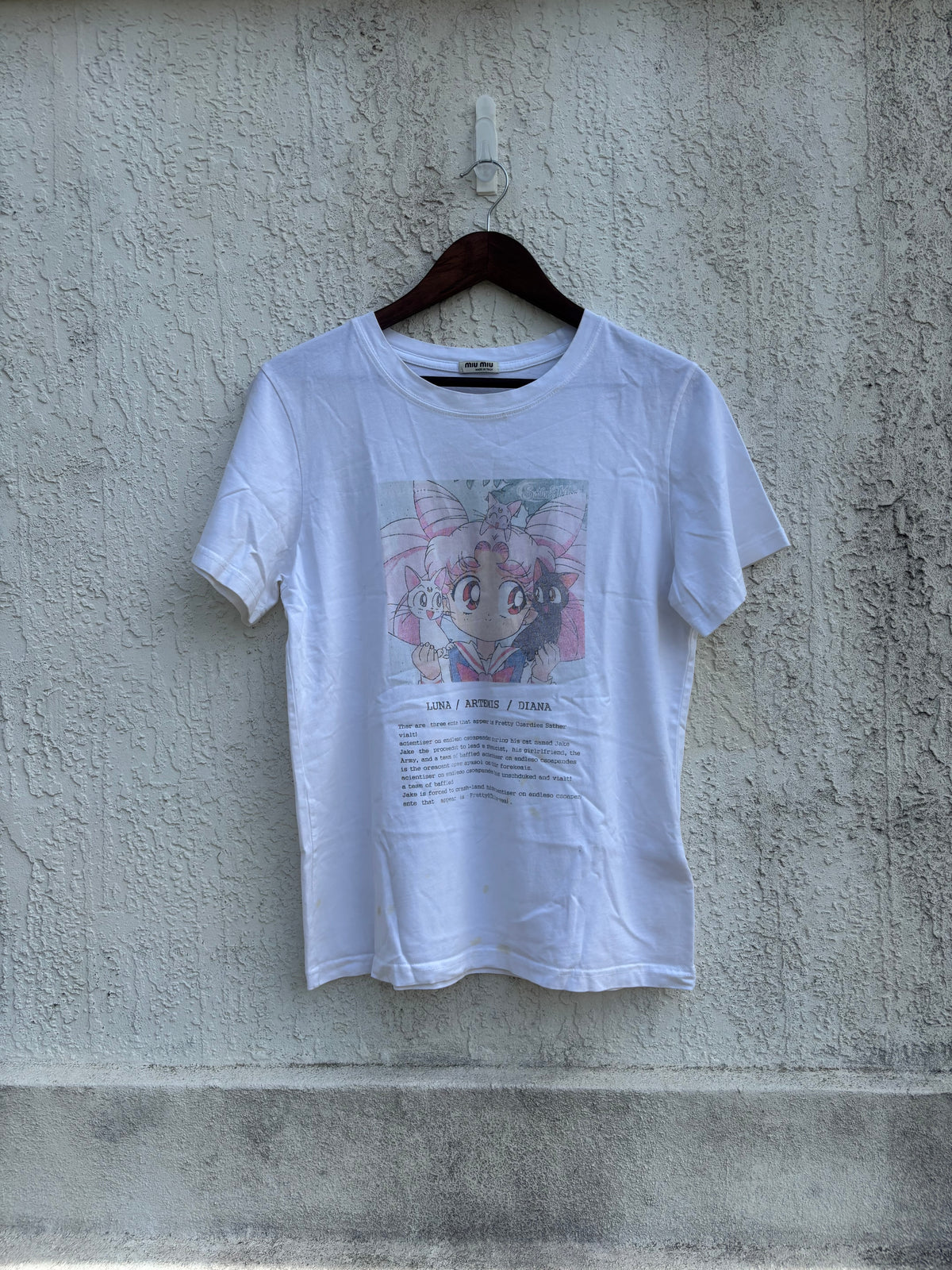 Miu Miu Sailor Moon T-shirt