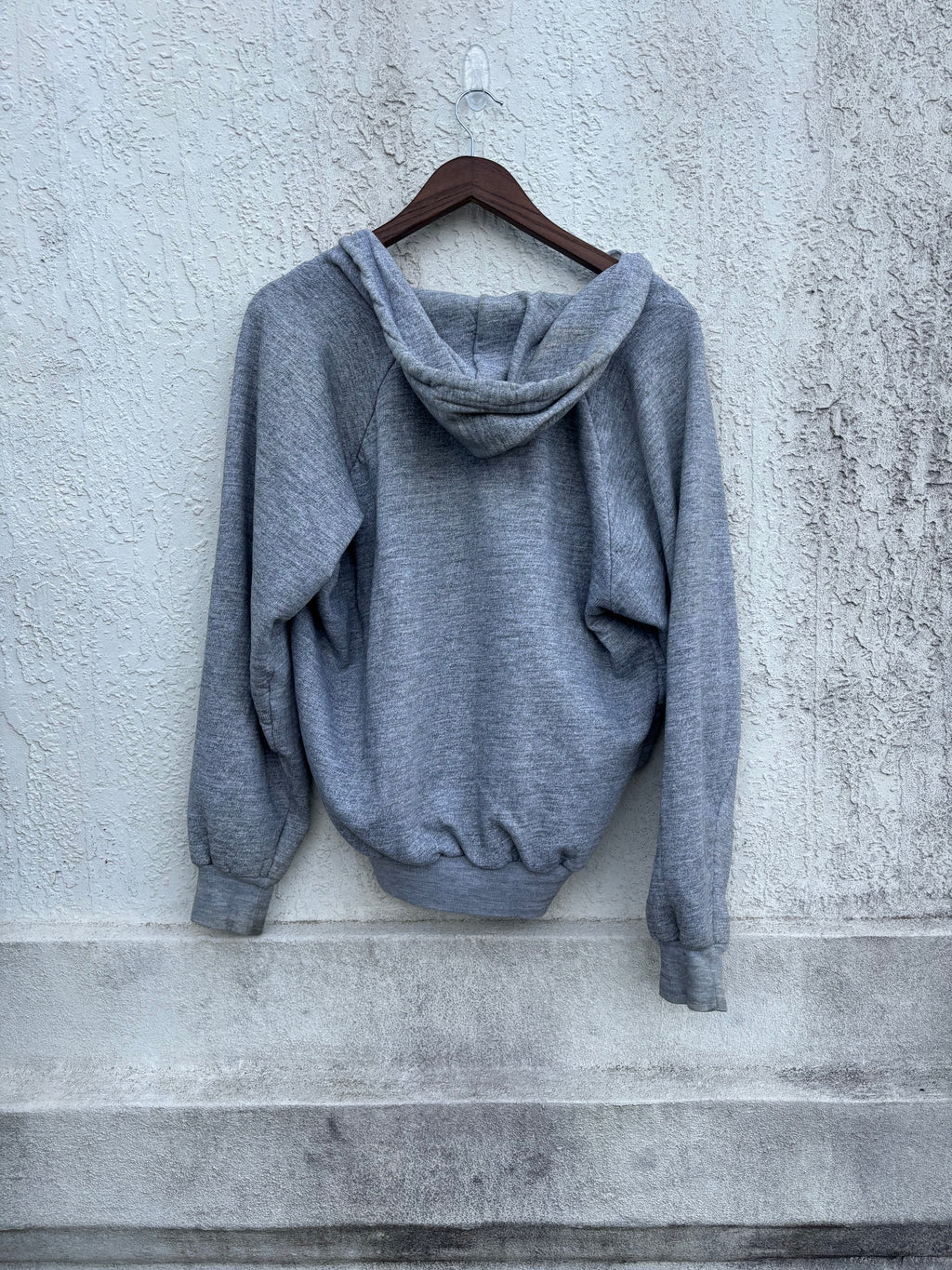 Vintage Thermal Lined Zip Hoodie
