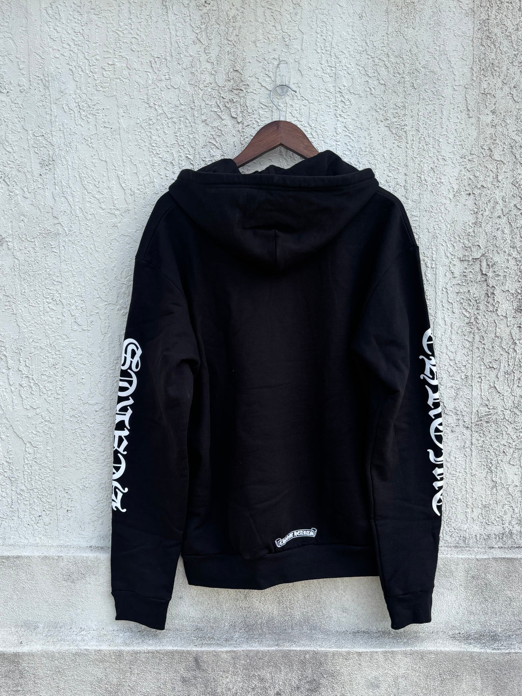 Chrome Hearts Script Logo Zip Hoodie
