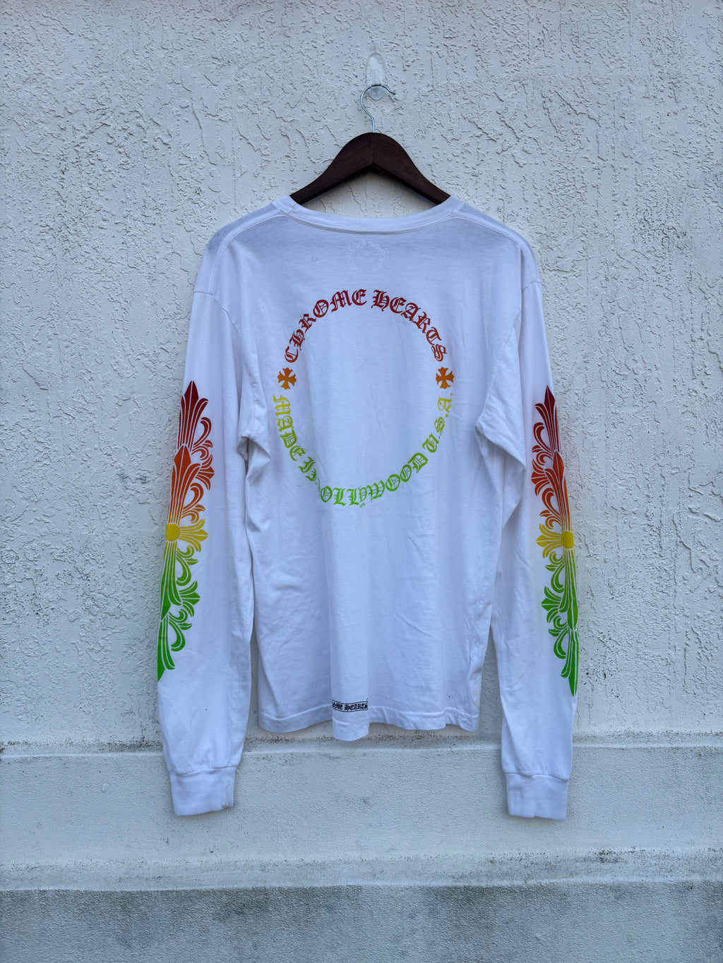 Chrome Hearts Gradient Floral Longsleeve