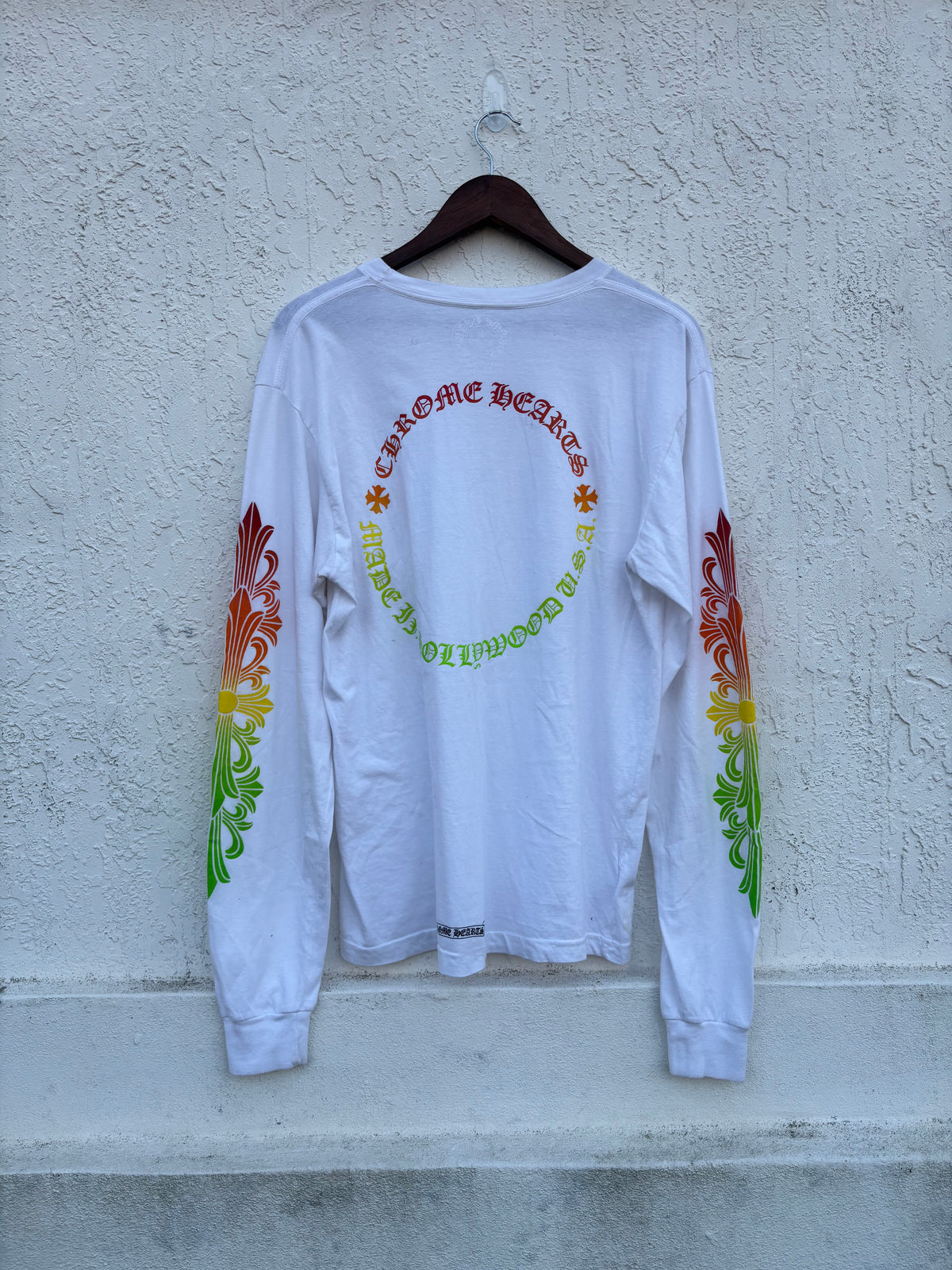 Chrome Hearts Gradient Floral Longsleeve