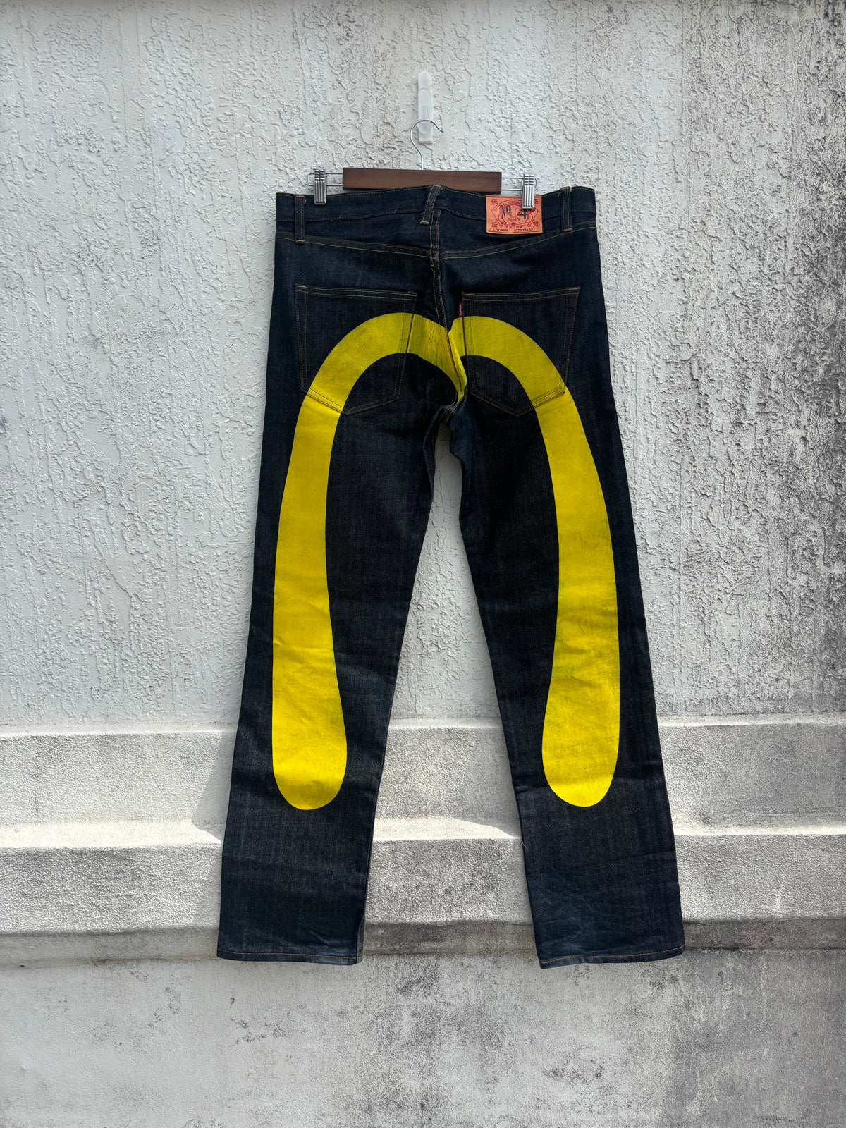 Evisu Yellow Arch Denim