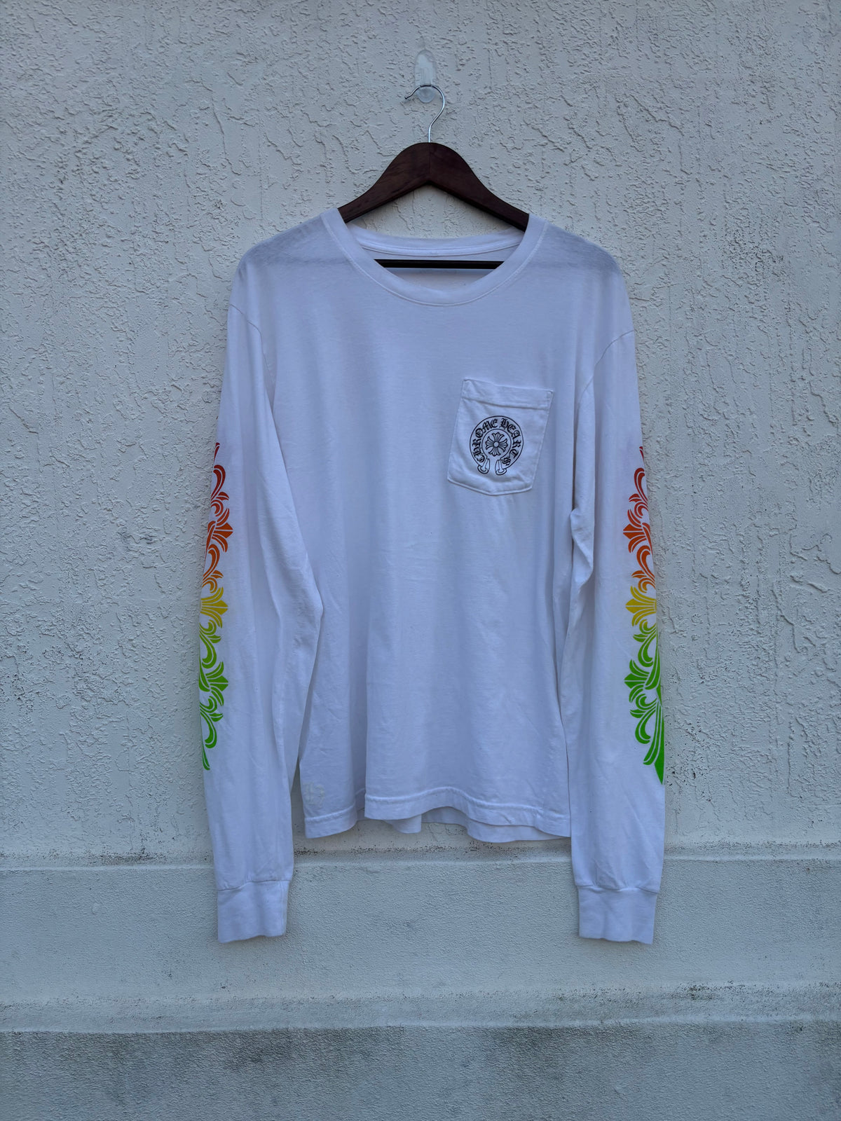 Chrome Hearts Gradient Floral Longsleeve