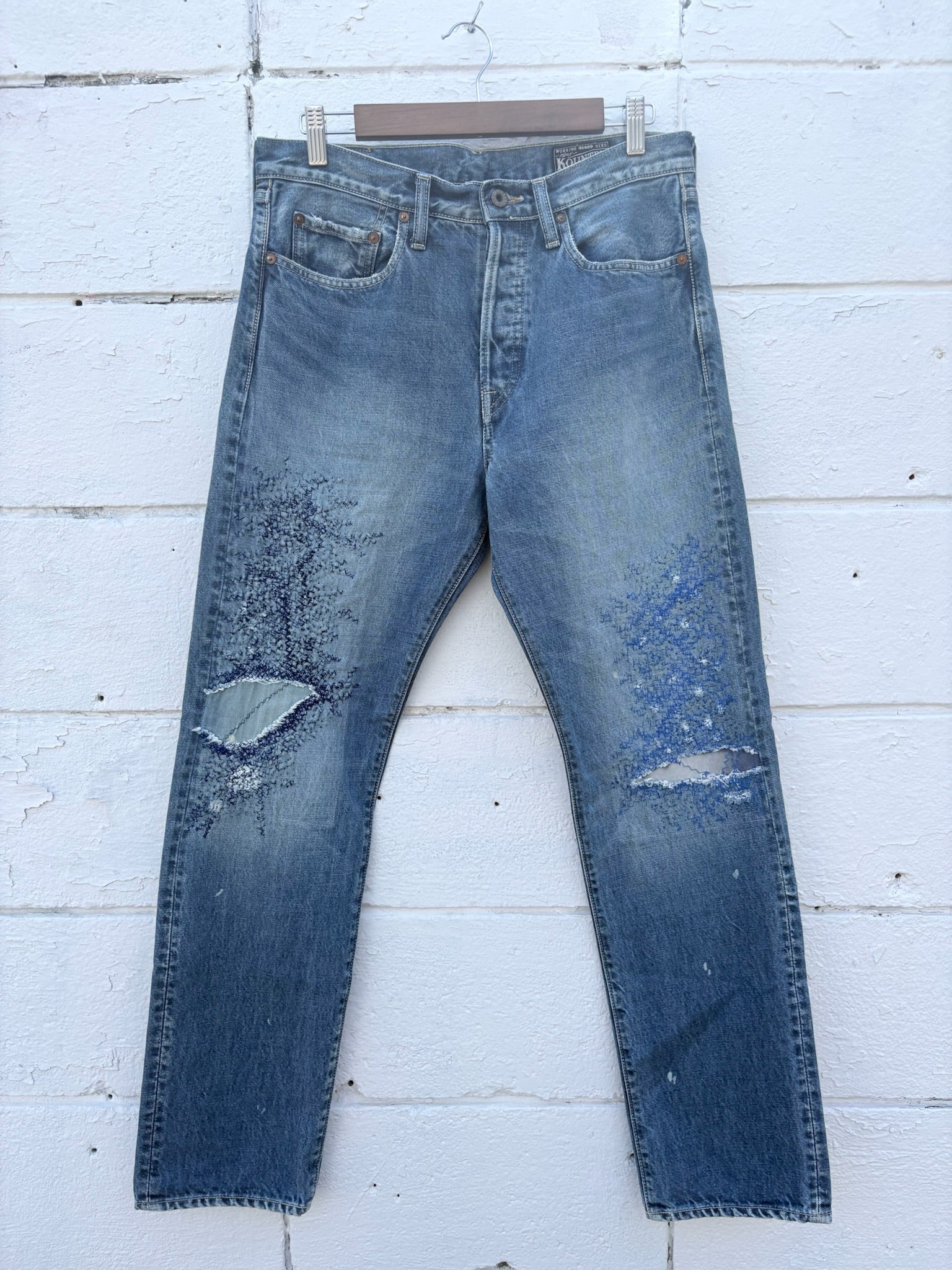 Kaptial 14 oz Monkey Cisco Denim