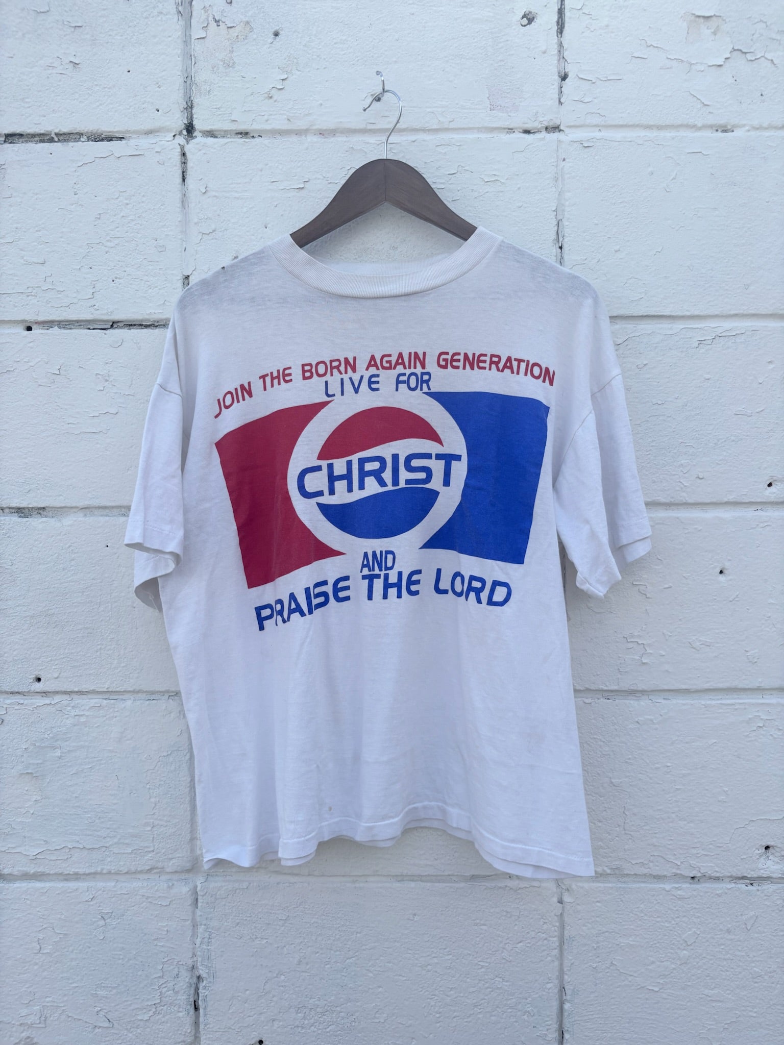 Vintage Pepsi Christ T-shirt