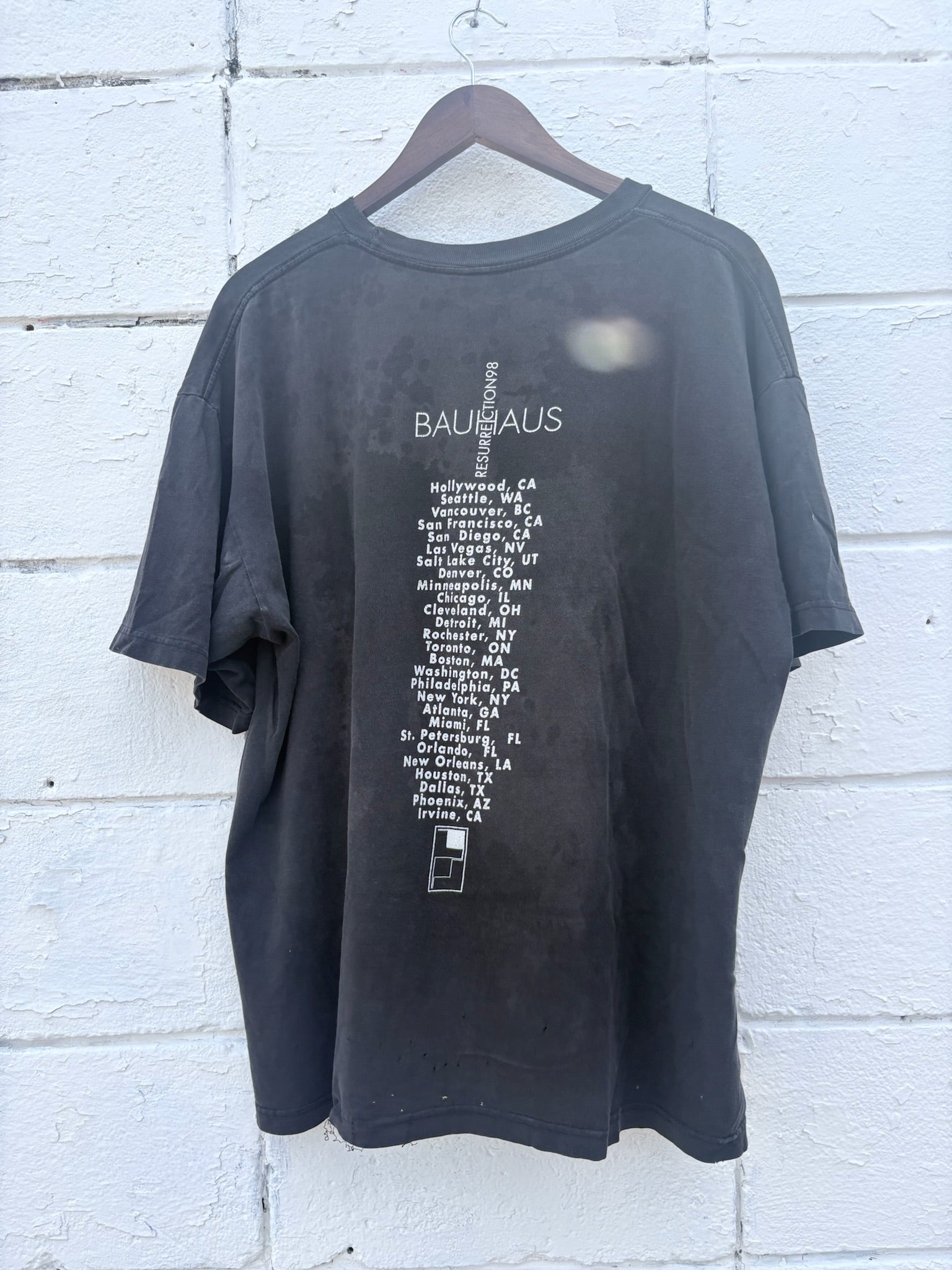 Vintage Bauhaus 98' Resurrection T-shirt