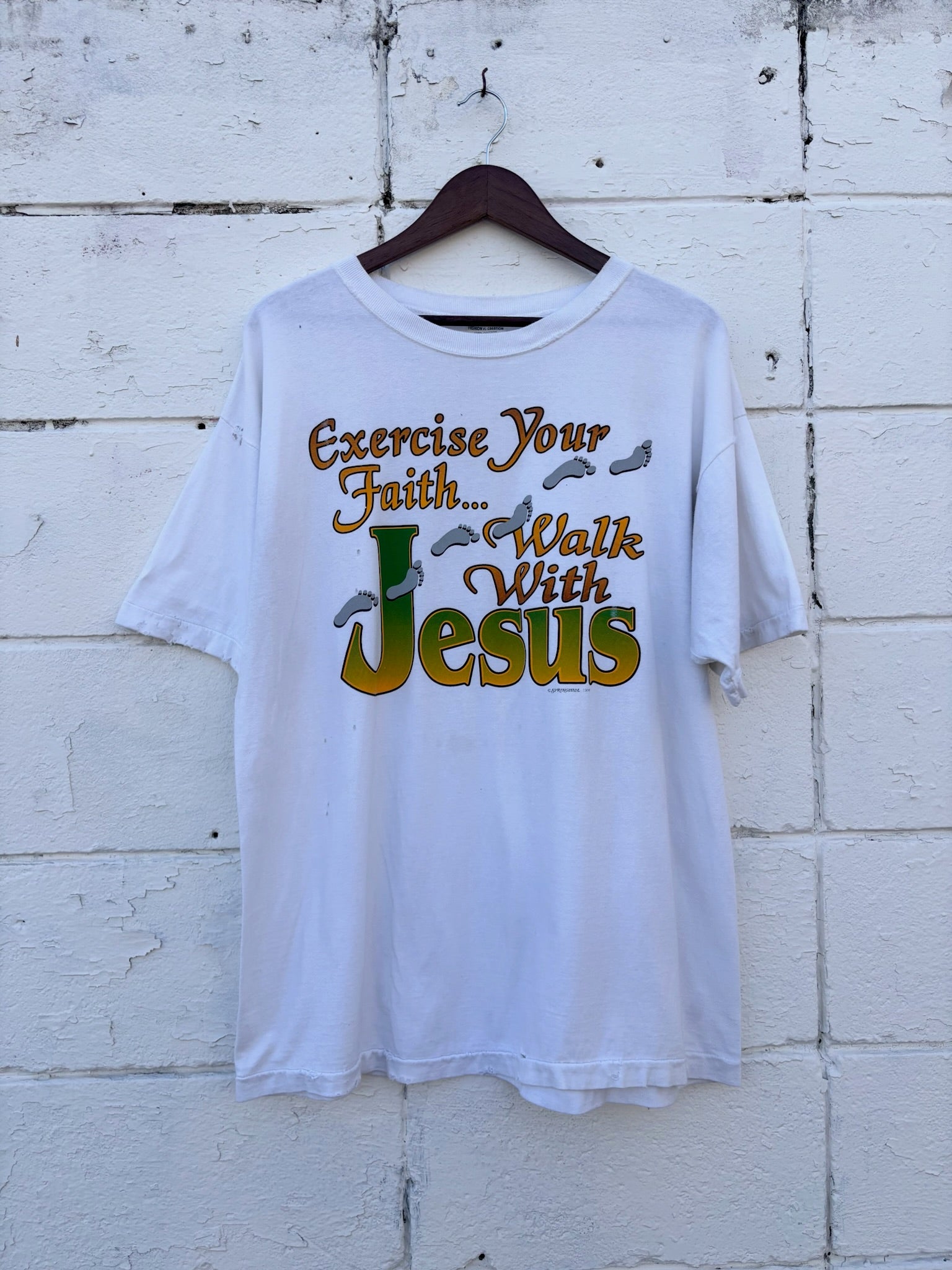 Vintage Walk w/ Jesus T-shirt