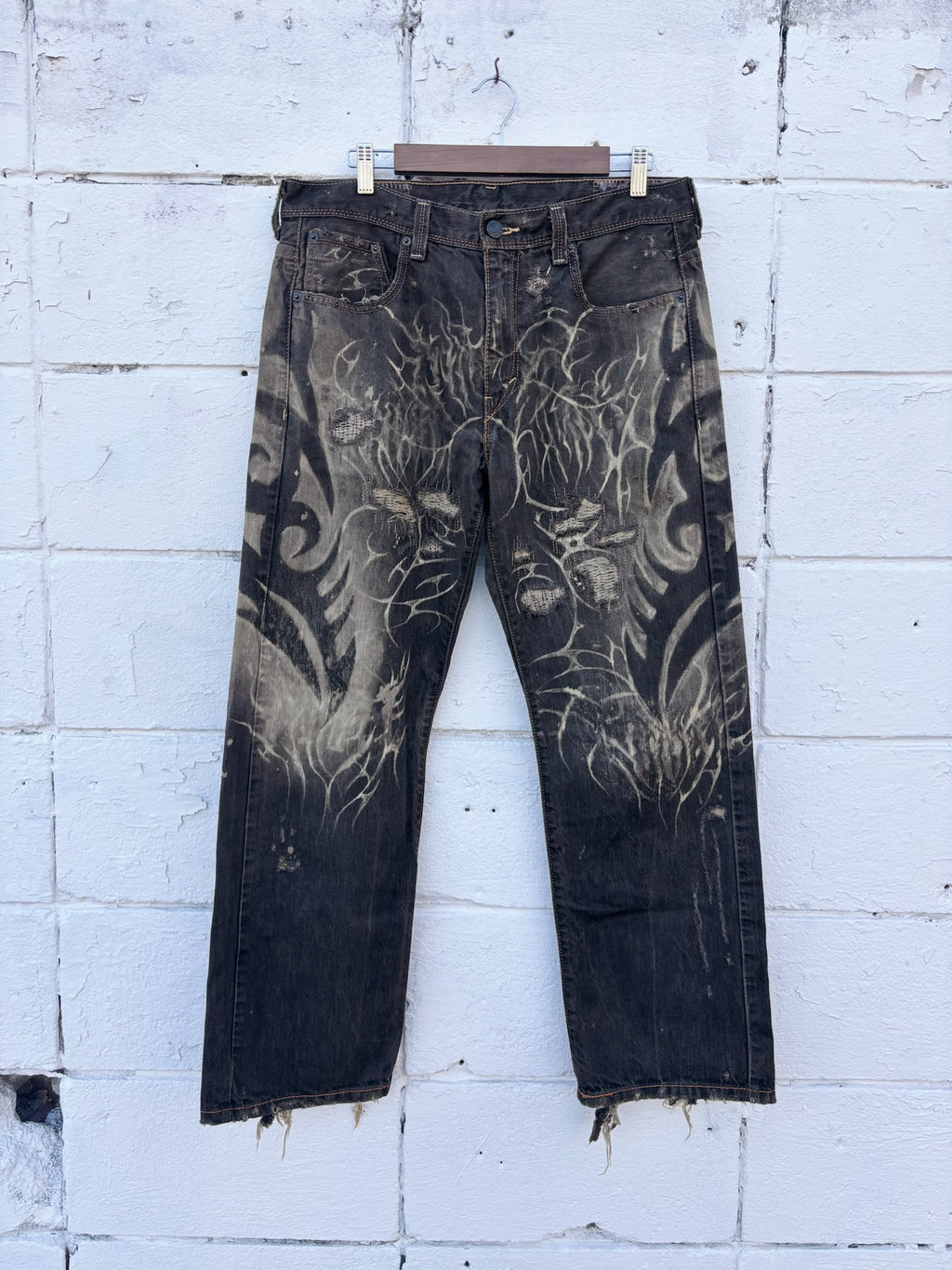 Jxrge Cyber Tattoo denim