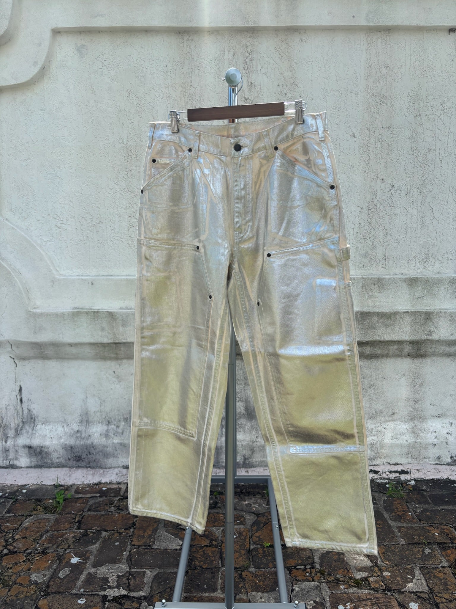 MM6 x Supreme Carpenter Foil pants
