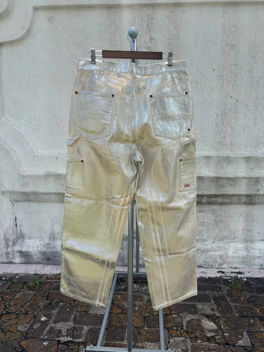 MM6 x Supreme Carpenter Foil pants