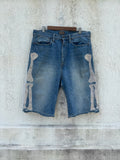 Kapital Kountry Bone Denim Shorts